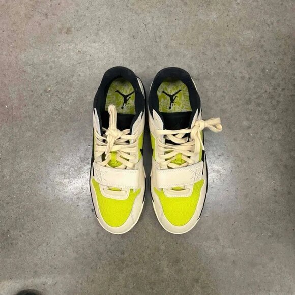 Jordan Jumpman Jack Travis Scott Bright Cactus FZ8117102 Size Men 12 Worn Once - Picture 3 of 9